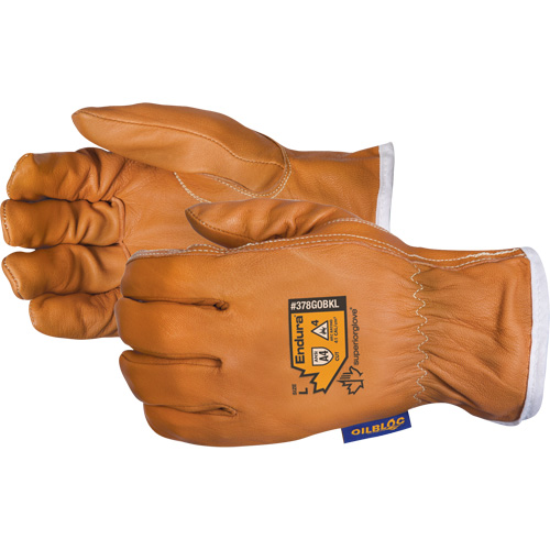 Gants de conducteur r&eacute;sistants aux arcs &eacute;lectriques Endura, Petit, Paume en Cuir fleur de ch&egrave;vre, Kevlar M & M Nord Ouest Inc