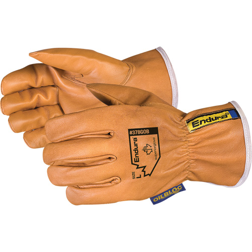 Gants de conducteur Oilbloc Endura, T-Grand, Paume en Cuir fleur de ch&egrave;vre M & M Nord Ouest Inc
