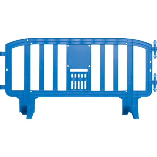Movit Barricade, Interlocking, 78" L x 39" H, Blue M & M Nord Ouest Inc