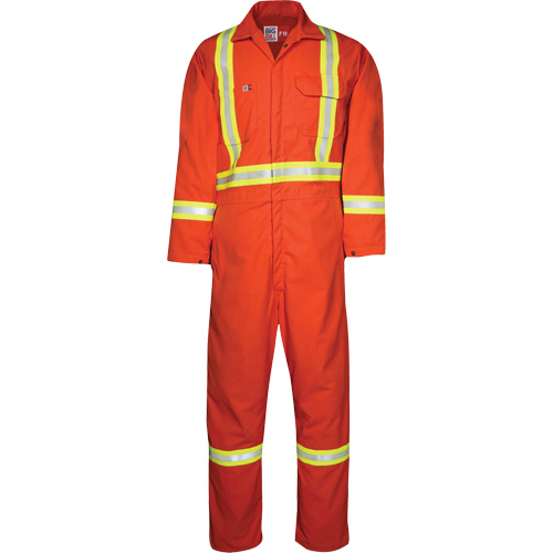 Westex UltraSoft&reg; Unlined Coveralls, Size 4X-Large, Orange, 8.7 cal/cm² M & M Nord Ouest Inc