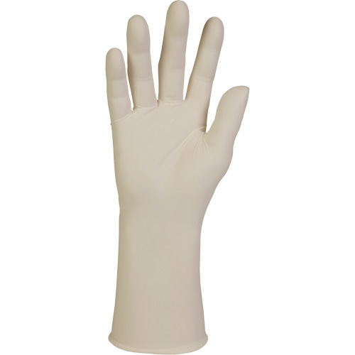 Gants d'examen XTRA-PFE, Grand, Latex, 10 mils, Sans poudre, Blanc, Classe 2 M & M Nord Ouest Inc