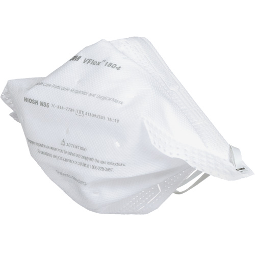 VFlex Healthcare Particulate Respirator and Surgical Mask, N95, NIOSH Certified M & M Nord Ouest Inc
