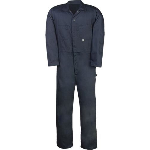 Combinaisons non doubl&eacute;es en tissu crois&eacute;, Hommes, Bleu marine, Taille 38 (grand taille) M & M Nord Ouest Inc