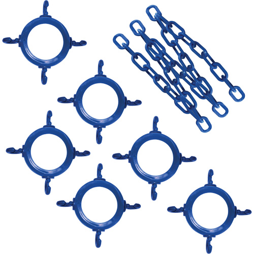 Ensemble de connecteurs de chaîne pour c&ocirc;nes M & M Nord Ouest Inc
