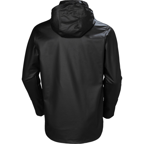 Gale Rain Jacket, Polyester/Polyurethane, 2X-Large, Black M & M Nord Ouest Inc