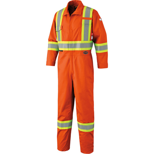 7705 FR-Tech&reg; High Visibility Coveralls, Size 36, Orange M & M Nord Ouest Inc