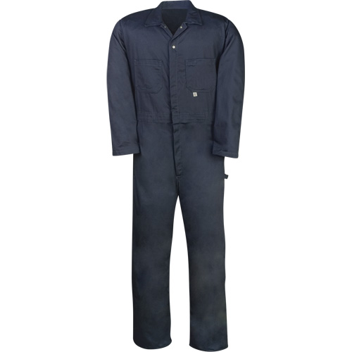 Industrial Work Coveralls, Men's, Navy Blue, Size 36 M & M Nord Ouest Inc