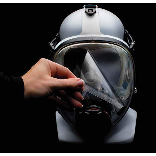 Protecteur anti&eacute;gratignures amovible pour visi&egrave;re de masque complet M & M Nord Ouest Inc