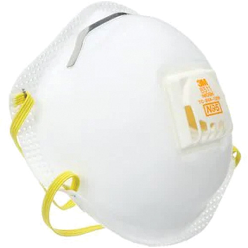 Respirateur contre les particules 8511, N95, Certifi&eacute; NIOSH M & M Nord Ouest Inc