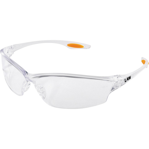 Law&reg; LW2 Safety Glasses, Clear Lens, Anti-Fog, ANSI Z87+/Meets/Exceeds CSA Z94.3 M & M Nord Ouest Inc