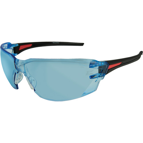 Lunettes de s&eacute;curit&eacute; Nevosa, Lentille Bleu p&acirc;le, Anti-&eacute;gratignures, R&eacute;pond ou surpasse la norme CSA Z94.3 M & M Nord Ouest Inc
