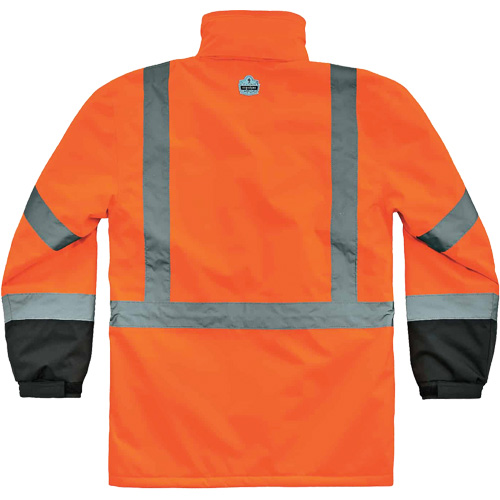 Parka thermique GloWear 8384 de Type R, Orange haute visibilit&eacute;, Grand M & M Nord Ouest Inc