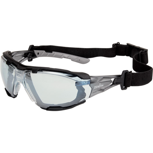 Z2900 Series Safety Glasses with Foam Gasket, Indoor/Outdoor Mirror Lens, Anti-Scratch, ANSI Z87+/Meets/Exceeds CSA Z94.3 M & M Nord Ouest Inc