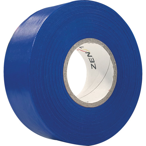 Ruban de signalisation, 1,1875" la x 328' lo, Bleu M & M Nord Ouest Inc