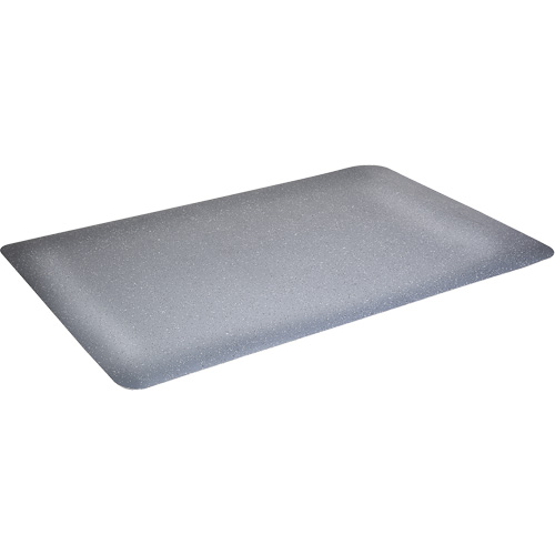 WD Foodmaster Anti-Microbial Mats, Smooth, 3' x 4' x 9/16", Grey, Nitrile/Rubber M & M Nord Ouest Inc