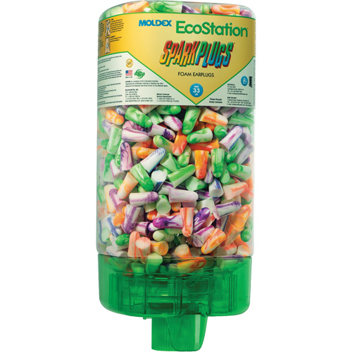 EcoStation SparkPlugs&reg; Earplug Dispenser Starter Kit M & M Nord Ouest Inc