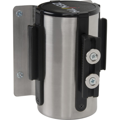 Wall Mount Barrier with Magnetic Tape, Steel, Screw Mount, 7', Blue Tape M & M Nord Ouest Inc