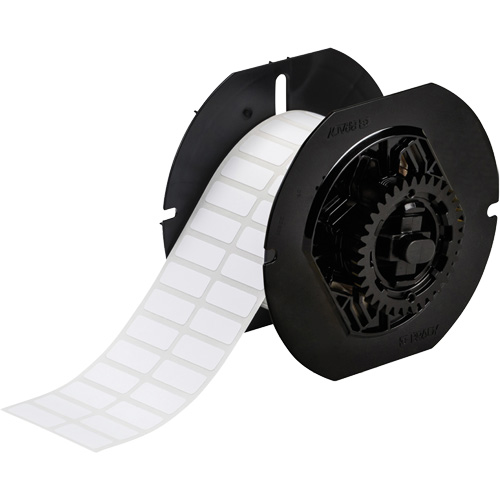 B33 Series Chemical Resistant Laboratory Labels, Polyester, 1" L x 0.375" H, White M & M Nord Ouest Inc