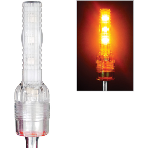 Tiges de s&eacute;curit&eacute; avec lumi&egrave;re DEL tr&egrave;s visibles Safety Whip M & M Nord Ouest Inc
