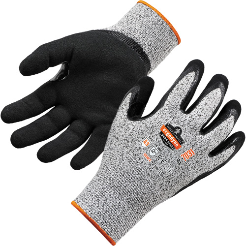 ProFlex&reg; Extra-Strength Cut Resistant Gloves, Size Small, 13 Gauge, Nitrile Coated, HPPE Shell, ASTM ANSI Level A3 M & M Nord Ouest Inc