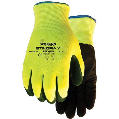 Stealth Stingray Insulated Gloves, X-Large, Nitrile Coating, 13 Gauge, Polyester Shell M & M Nord Ouest Inc