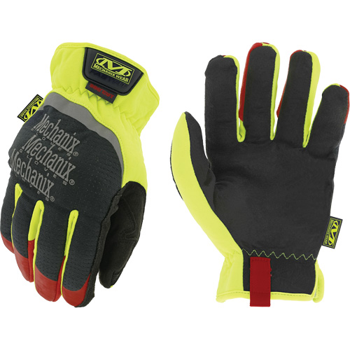 Gants r&eacute;sistant aux coupures haute visibilit&eacute; D4-360 FastFit, Taille 8, Enveloppe en TrekDry, ASTM ANSI niveau A4/EN 388 niveau D M & M Nord Ouest Inc