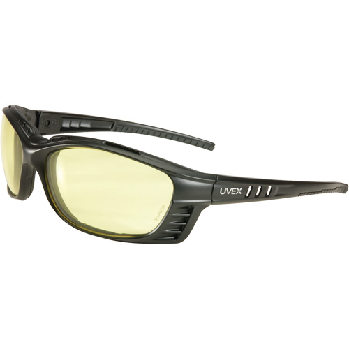 Uvex&reg; Livewire Safety Glasses with HydroShield Lenses, Amber Lens, Anti-Fog, ANSI Z87+/Meets/Exceeds CSA Z94.3 M & M Nord Ouest Inc