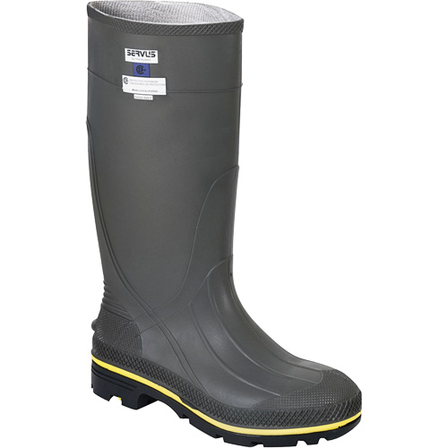 Bottes de s&eacute;curit&eacute; Pro, PVC, Embout Acier, Pointure 5 M & M Nord Ouest Inc
