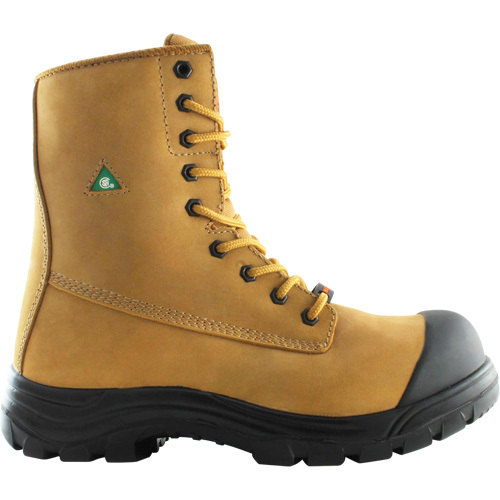 Bottes de travail Storm, Cuir, Embout Acier, Taille 7, Imperm&eacute;able M & M Nord Ouest Inc