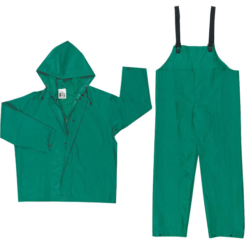 Ensemble imperm&eacute;able avec limite dinflammabilit&eacute; Dominator, Grand, Vert M & M Nord Ouest Inc