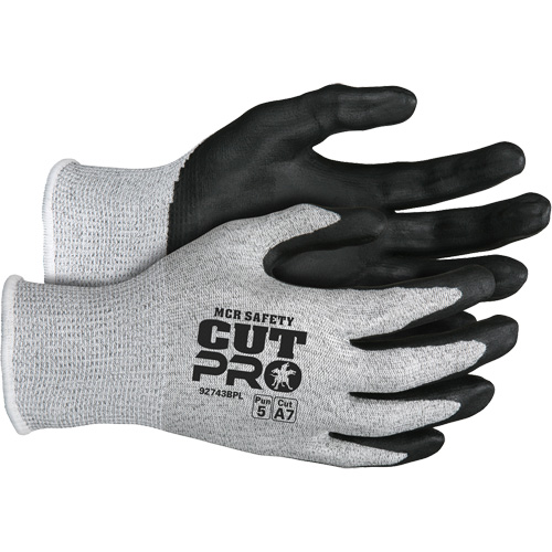 Safety Cut Pro Cut Resistant Gloves, Size Large, 13 Gauge, Bi-Polymer Coated, HPPE Shell, ASTM ANSI Level A7 M & M Nord Ouest Inc