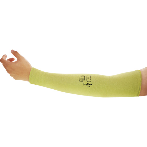 Manchon r&eacute;sistant aux coupures HyFlex Goldknit, Kevlar, 8", ASTM ANSI niveau A3/EN 388 niveau 3, Jaune M & M Nord Ouest Inc