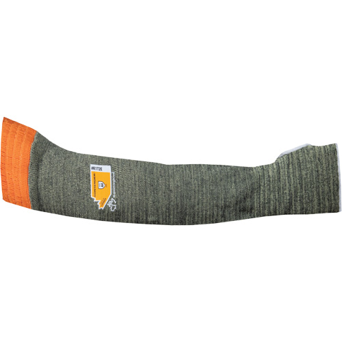 Manche r&eacute;sistante aux coupures en tricot composite Contender, Aramide, 22", ASTM ANSI niveau A4, Gris M & M Nord Ouest Inc