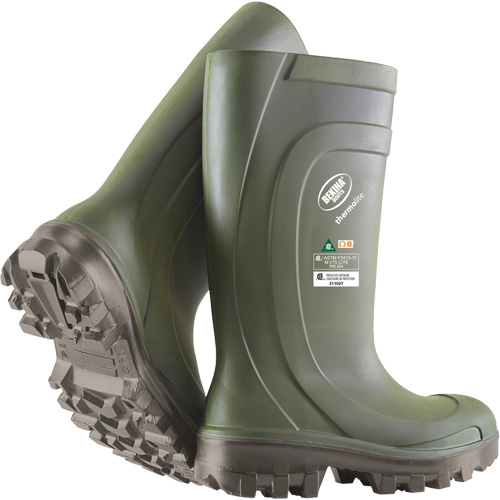 Thermolite Insulated Safety Boots, Polyurethane, Composite Toe, Size 6, Puncture Resistant Sole M & M Nord Ouest Inc