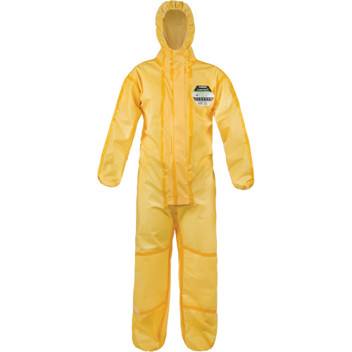 ChemMax&reg; 1 Coveralls, Polyethylene/Polypropylene, 4X-Large, Yellow M & M Nord Ouest Inc