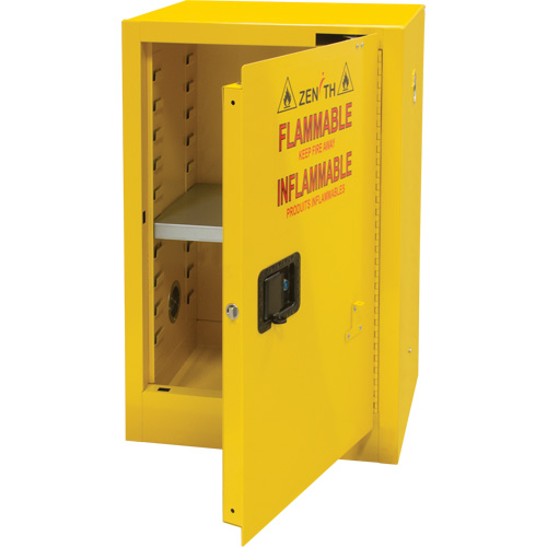 Armoire pour produits inflammables, 12 gal., 1 Porte(s), 23" La x 35" h x 18" p M & M Nord Ouest Inc