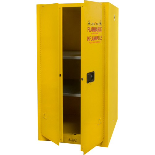 Armoire pour produits inflammables, 60 gal., 2 Porte(s), 34" La x 65" h x 34" p M & M Nord Ouest Inc