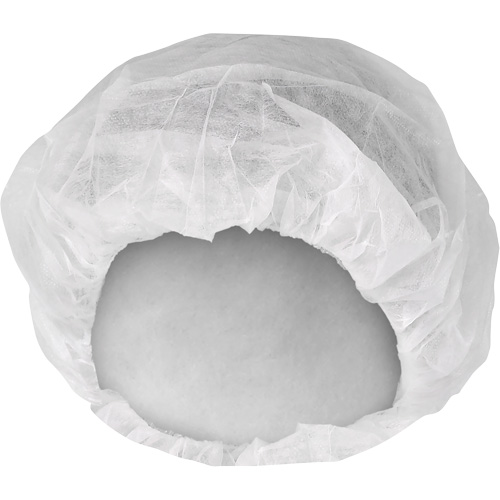 Bonnets bouffants &agrave; usage l&eacute;ger KleenGuard A10, SMMMS, 21", Blanc M & M Nord Ouest Inc