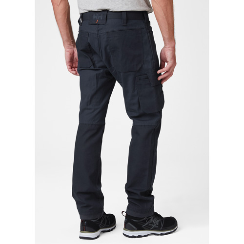 Pantalons d'entretien Oxford, Poly-coton, Bleu marin, Taille 30, Entrejambe 30 M & M Nord Ouest Inc