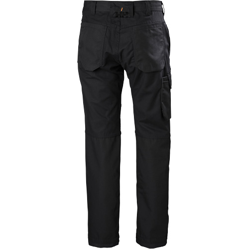 Pantalons d'entretien Oxford, Poly-coton, Noir, Taille 30, Entrejambe 32 M & M Nord Ouest Inc