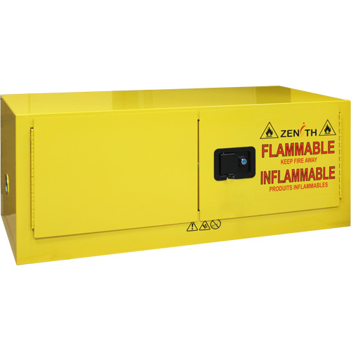 Armoire pour produits inflammables, 12 gal., 2 Porte(s), 43" La x 18" h x 18" p M & M Nord Ouest Inc