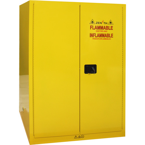 Flammable Storage Cabinet, 90 Gal., 2 Door, 43" W x 66" H x 34" D M & M Nord Ouest Inc