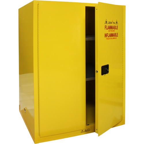 Flammable Storage Cabinet, 90 Gal., 2 Door, 43" W x 66" H x 34" D M & M Nord Ouest Inc