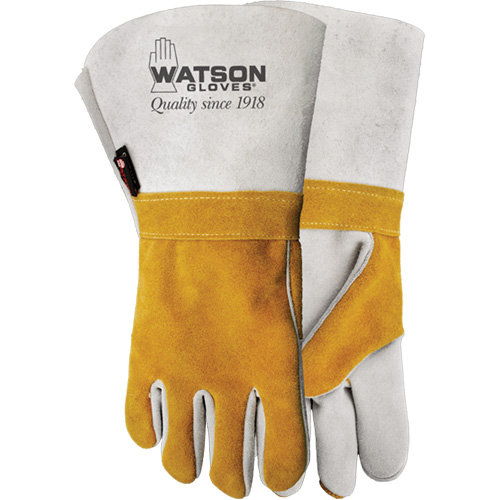 Gants de soudeur Wopper, Cuir de vache refendu, Taille 10 M & M Nord Ouest Inc