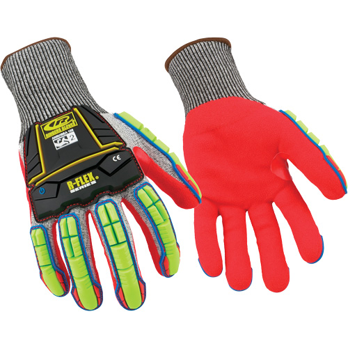 065 Cut-Resistant Gloves, Size X-Small/7, 13 Gauge, Nitrile Coated, HPPE Shell, ANSI/ISEA 105 Level 4 M & M Nord Ouest Inc