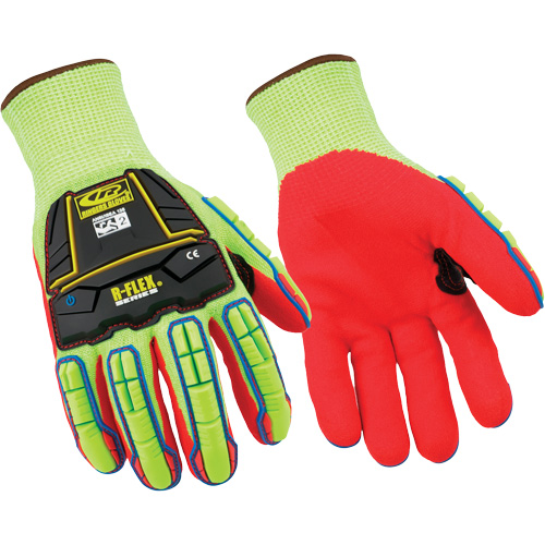 Gants r&eacute;sistants aux coupures 085, Taille Petit/8, Calibre 13, Rev&ecirc;tement Nitrile, Enveloppe en PEHP, ASTM ANSI niveau A6 M & M Nord Ouest Inc
