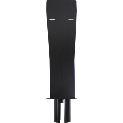 Dispenser Holder for Crowd Control Post, Black M & M Nord Ouest Inc