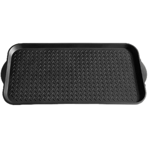 Boot Tray, Plastic, Black, 19" L x 39" W M & M Nord Ouest Inc