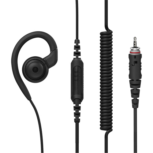 CLPE Series In-Line PTT Earpiece with Standard Cord M & M Nord Ouest Inc