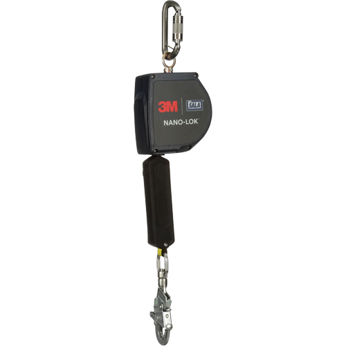 Cordage de s&eacute;curit&eacute; autor&eacute;tractable allong&eacute; Nano-Lok, 20', Dyneema, Pivotant M & M Nord Ouest Inc